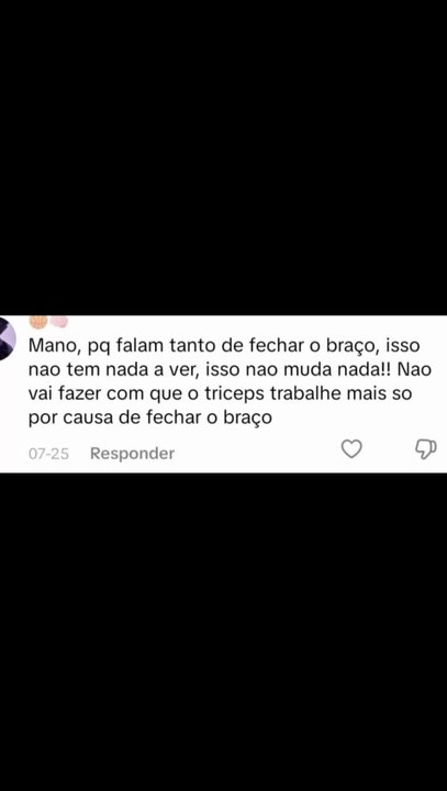 O erro do tríceps!