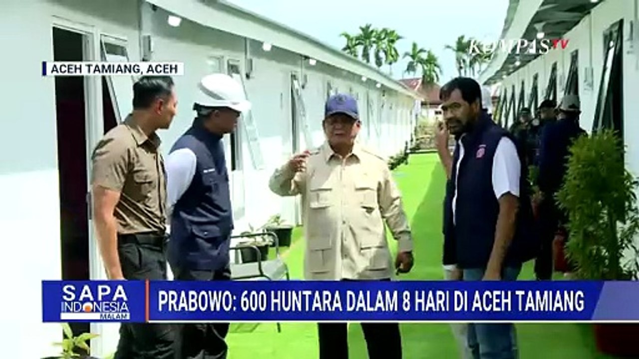 Begini Penampakan Luar dan Dalam Hunian Sementara untuk Korban Bencana Sumatera | SAPA MALAM
