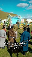 (4) End: She lost her love and lost her career, but her ex-husband held a wedding on the grassland with her new love in her arms, showing off her martial arts, she smashed the field and got drunk alone, but in a hazy drunkenness, she crashed into the arms