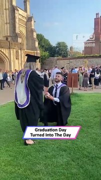 Graduation Day Turns Magical With a Surprise Proposal Moment|| Heartsome 💖