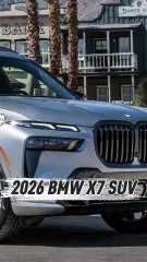 2026 BMW X7 SUV