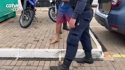 Homem é detido após ameaçar esposa em Cascavel