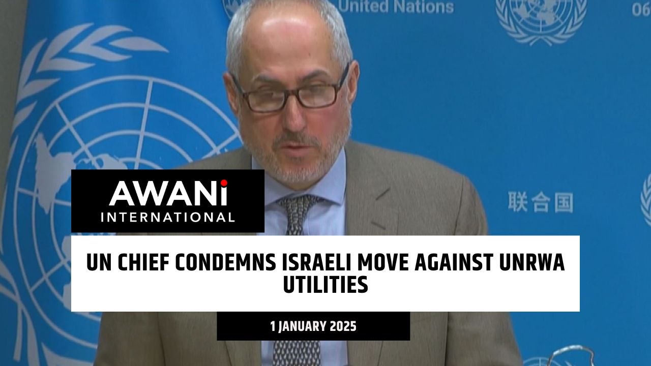 UN chief condemns Israeli move against UNRWA utilities