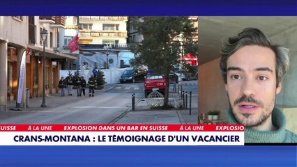 Suisse : «Les pompiers ont tout mis en œuvre pour répondre aux besoins», selon ce vacancier