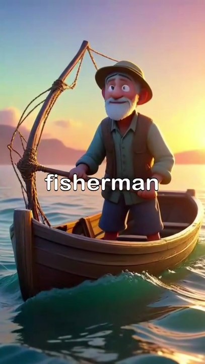 Fisherman and a Fish Story | Moral Story for Kids | Short English Story