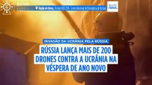 Rússia leva a guerra para 2026 e lança mais de 200 drones contra a Ucrânia, afirma Zelenskyy