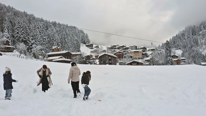 Ayder Yaylası'nda yılbaşı yoğunluğu yaşanıyor