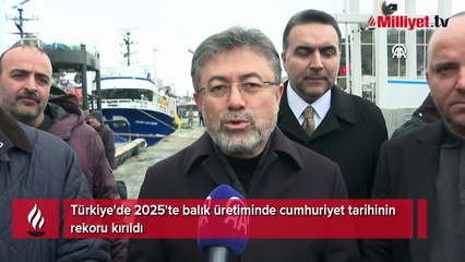 Cumhuriyet tarihi rekoru! Bakan Yumaklı: Balıkçılıkta 2 milyar dolar sınırına ulaştık