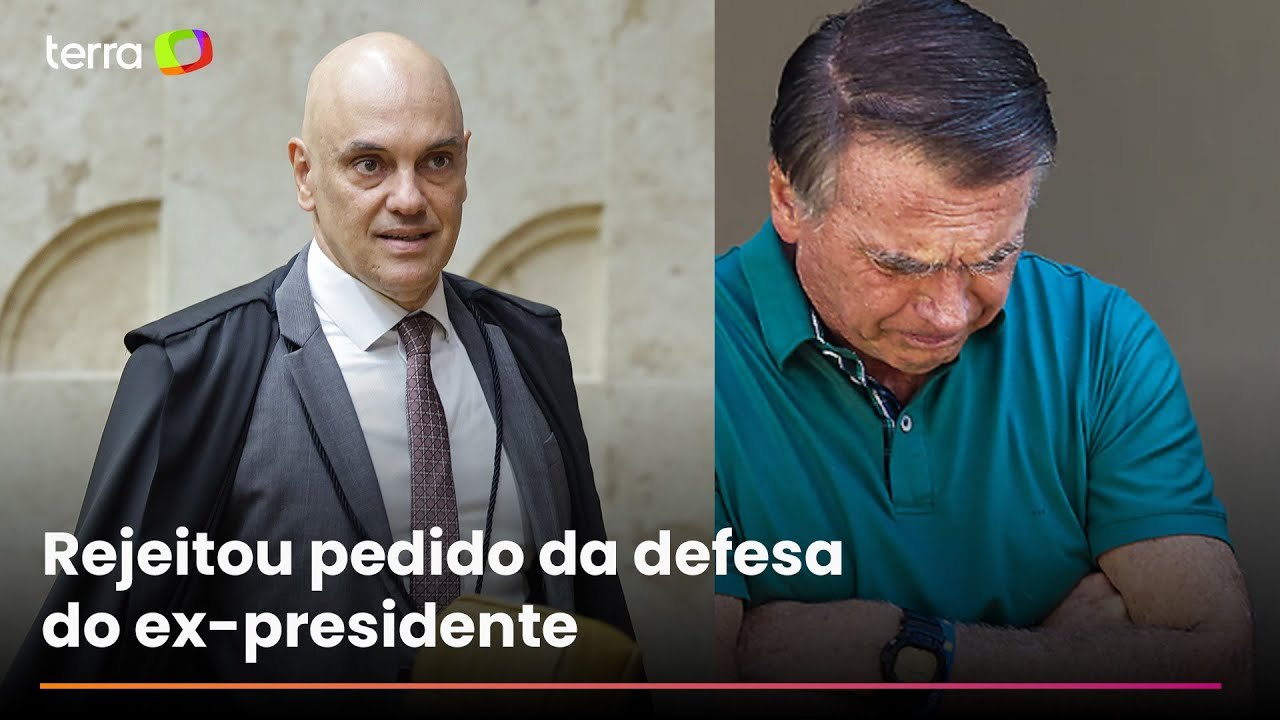 Moraes nega prisão domiciliar e determina retorno de Bolsonaro à PF após alta