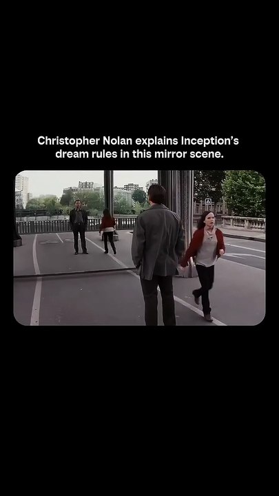Leonardo DiCaprio in Christopher Nolan‘s Inception