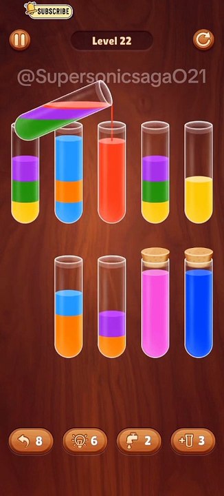 Water color sorting | Level 1 - 40 | android game
