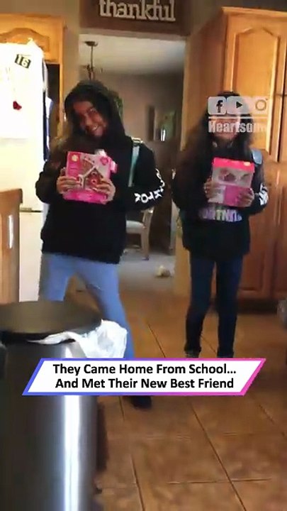 They Come Home From School—Then Meet the Puppy They Never Expected|| Heartsome 💖