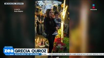 Grecia Quiroz rinde homenaje a Carlos Manzo a dos meses de su asesinato