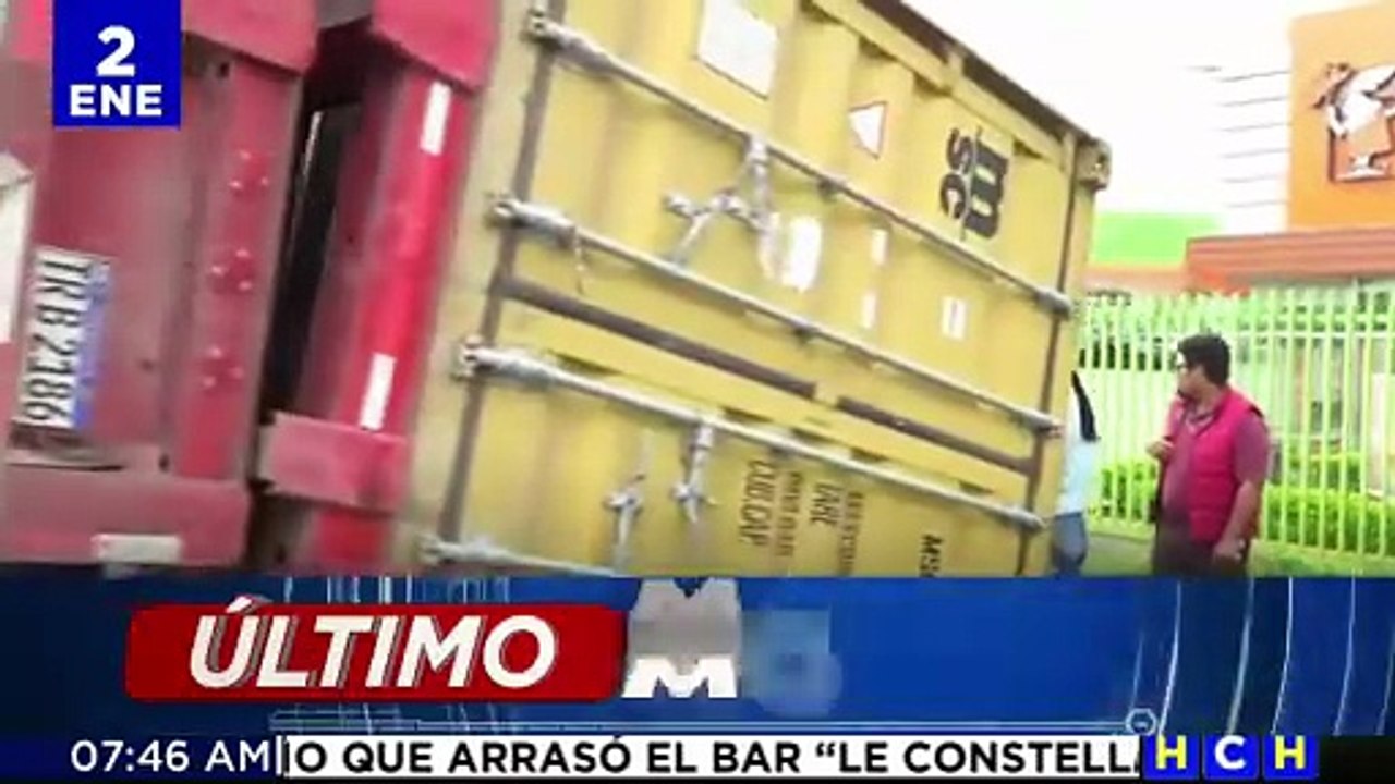 ¡Desgracia! Mientras esperaba bus, fémina perece arrollada por rastra en SPS