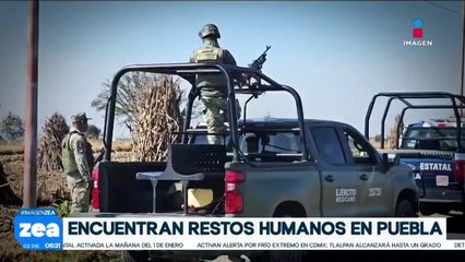 En Puebla localizan restos humanos desmembrados en bolsas negras