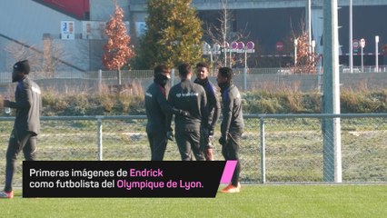 Primeras imágenes de Endrick con el Olympique de Lyon