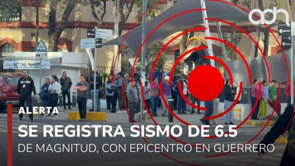 🚨¡Última Hora! Se registra sismo de magnitud 6.5 en San Marcos, Guerrero