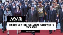 Kim Jong Un's heir makes first public visit to state tomb