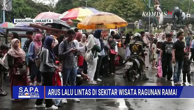Situasi Arus Lalu Lintas di Sekitar Wisata Ragunan Ramai Lancar | 2 Januari 2026