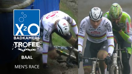 Cyclo-Cross - X2O Badkamers Trofee Baal 2025 - Chute, bataille épique : Mathieu van der Poel peut-il remporter sa septième victoire consécutive ?