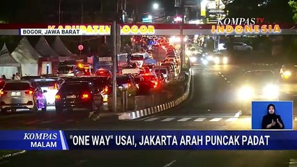 Arus Balik Nataru: Tol Cikampek Arah Jakarta dan Simpang Gadog Bogor Ramai | 1 Januari 2026