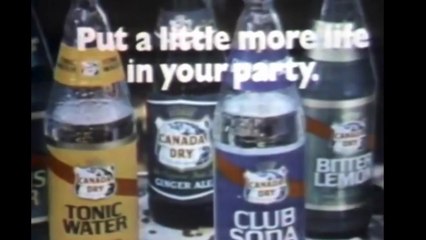 Vintage Canada Dry New Year Ad