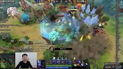 Sumiya 7.40 Hard Game against Scepter Radiance Treant | Sumiya Invoker Stream Moments 5311