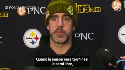 Pittsburgh Steelers - Rodgers : "Si je veux continuer, j'aurai des options"
