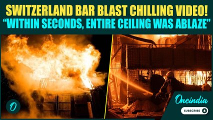 Switzerland BAR Blast MOST SHOCKING VIDEO out! 40 Dead, 100 Injured in Crans-Montana Bar Tragedy