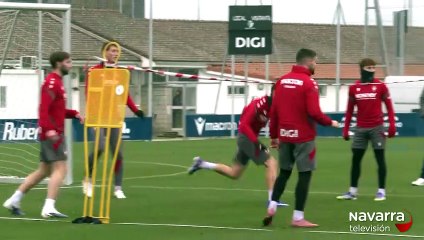Osasuna estrena el año en Tajonar para recibir al Athletic
