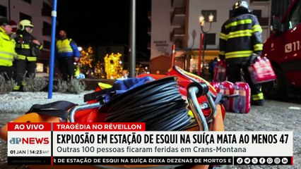 Explosão em estação de esqui na Suíça mata ao menos 47 | TEMPO REAL