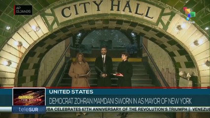 Democrat Zohran Mamdani sworn in as Mayor of New York