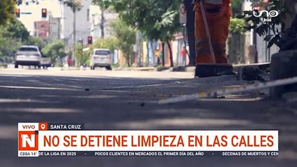Mientras algunos descansan en el feriado, otros salen a trabajar