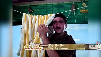 Padosan Songs | Sunil Dutt, Saira Banu, Kishore Kumar, Mehmood | R.D Burman | Mere Samne Wali Khidki