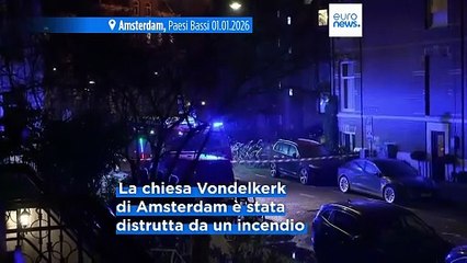 Caos a Capodanno nei Paesi Bassi: due morti, chiesa in fiamme e attacchi alla polizia