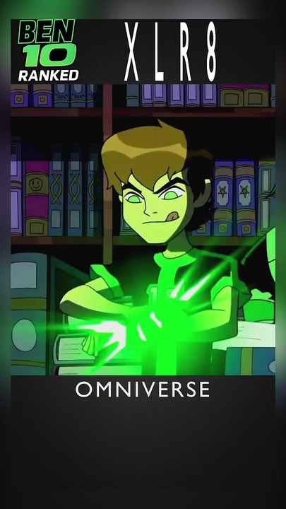 XLR8 Transformations Ranked Worst to Best for Ben 10! #ben10 #ranked #fyp