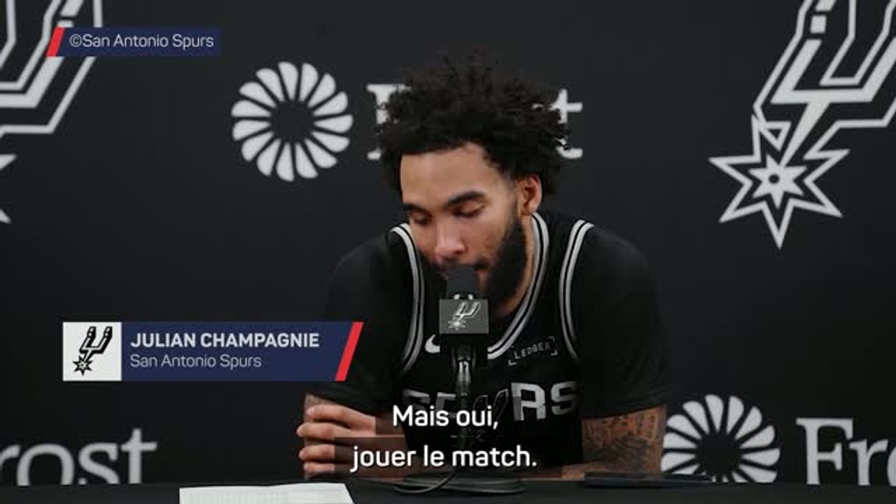 San Antonio Spurs - Champagnie sur son record : "Ça signifie beaucoup pour moi"