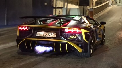 The EPIC Monaco Supercar Nightlife #7 - Straight Pipe Purosangue, Huayra, LOUD Revuelto, Enzo, ONE:1
