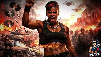 She Rages Against War in Explosive Zombie Anthem