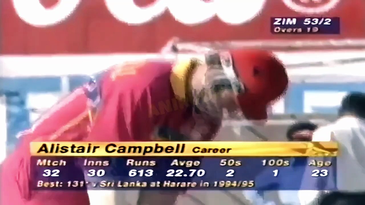 1996 CWC Zimbabwe vs West Indies, 3rd Match at Hyderabad, Feb 16 1996