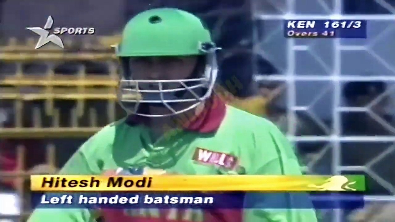 1996 CWC India vs Kenya, 6th Match at Cuttack, Feb 18 1996