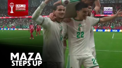 Maza steps up for Algeria
