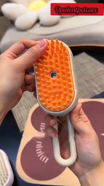 Steam it. Brush it. Love it. 💨🐾Less hair. Happier pets.👉 Buy now!