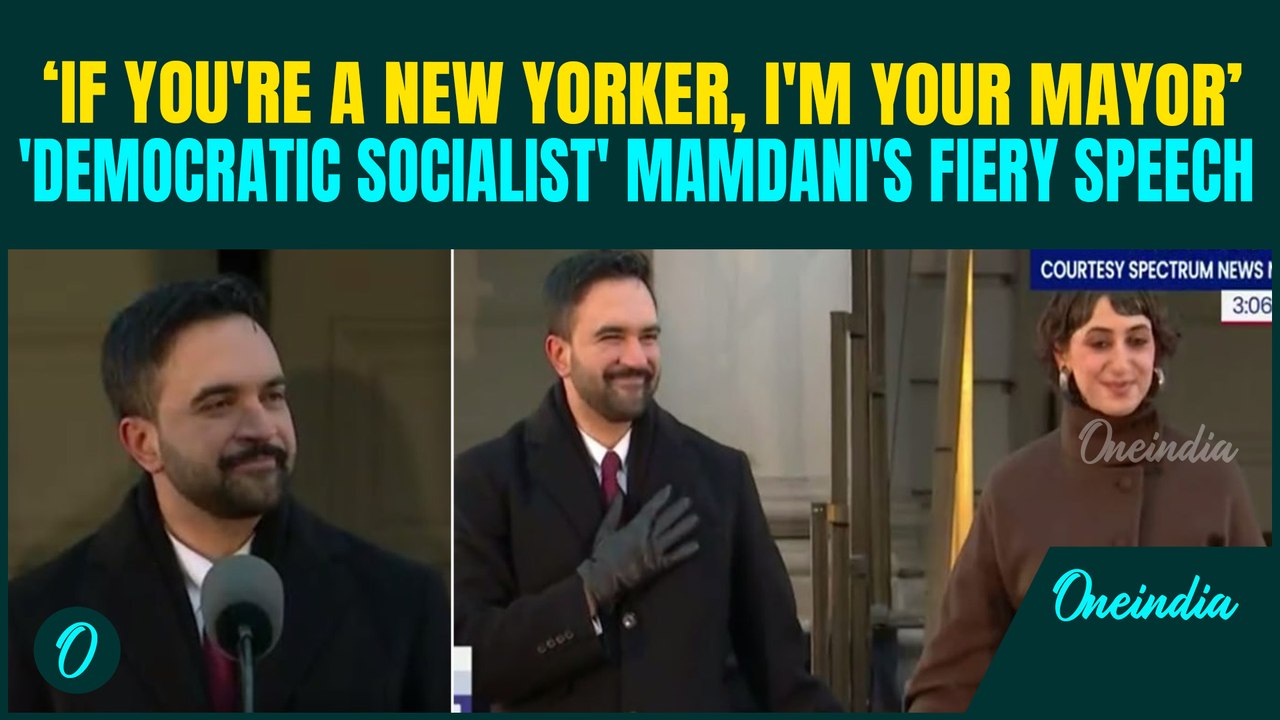 NYC Mayor Zohran Mamdani FULL SPEECH: Mamdani’s EXPLOSIVE Oath Speech Sends Crowd  Into Roars