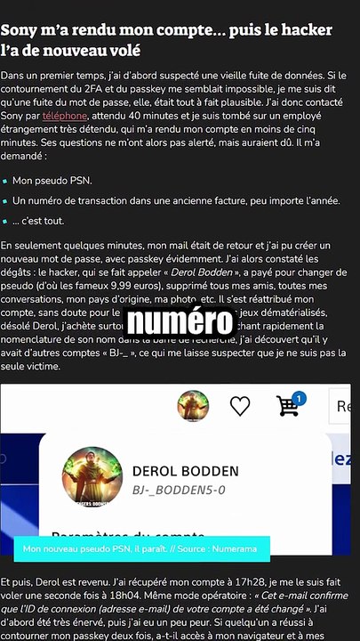 Attention votre compte Playstation est piratable ULTRA facilement