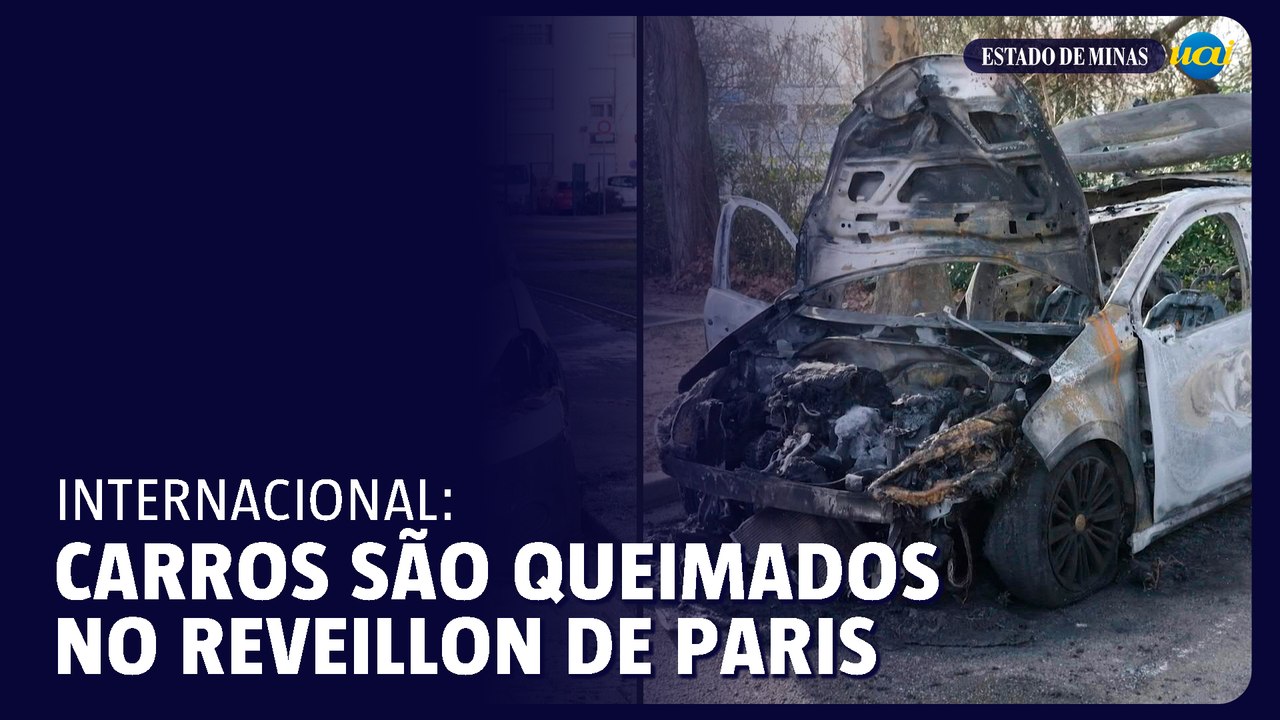 Mais de 1.000 veículos incendiados na França na véspera do ano novo