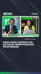 Santa Cruz: conozca los datos del tiempo para este fin de semana