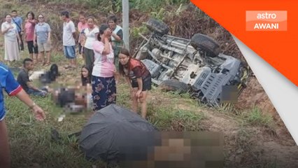 Tiga kenderaan bertembung, 11 individu cedera