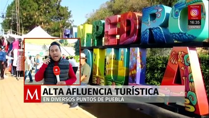 Pueblos mágicos de Puebla reportan alta afluencia turística por Año Nuevo