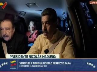 Presidente Nicolás Maduro: Venezuela tiene un modelo perfecto de combate al narcotráfico